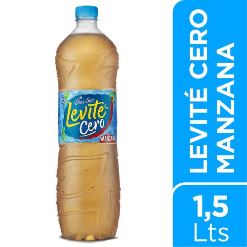 Agua Saborizada Levité Cero Manzana Sin Gas 1.5L
