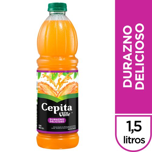 Jugo Cepita Del Valle Durazno Delicioso 1.5L