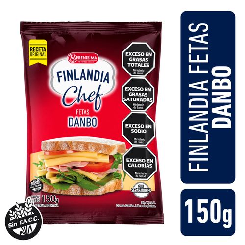 Queso Finlandia Chef Fetas Danbo 150g