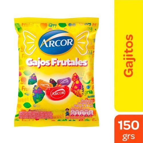 Caramelos Arcor Gajitos 140g