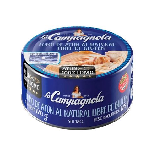 Lomo de Atún La Campagnola al Natural 170g