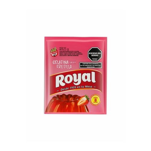 Gelatina Royal Frutilla 25g