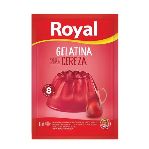 Gelatina Royal Cereza 40g