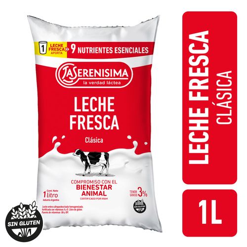 Leche La Serenísima Multivitaminas 3% 1L