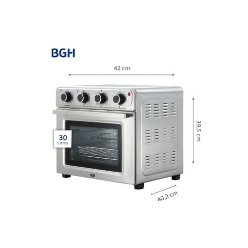 Horno Eléctrico BGH Con Airfryer 30L
