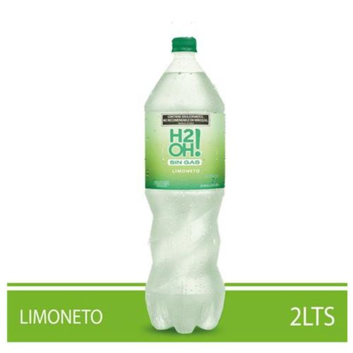 Agua Saborizada H2oh! Sabor Limón Sin Gas 2L