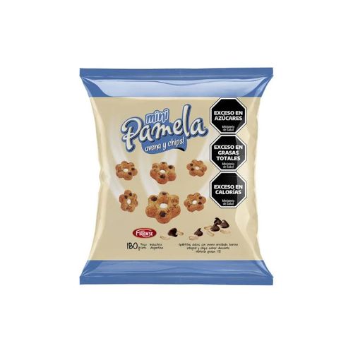 Galletitas Mini Pamela de Avena y Chips 180g