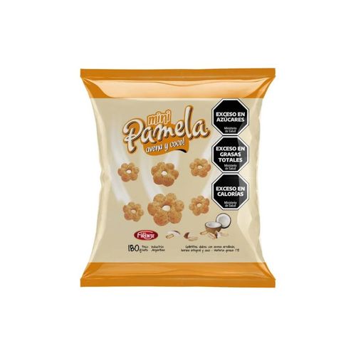 Galletitas Mini Pamela de Avena y Coco 180g