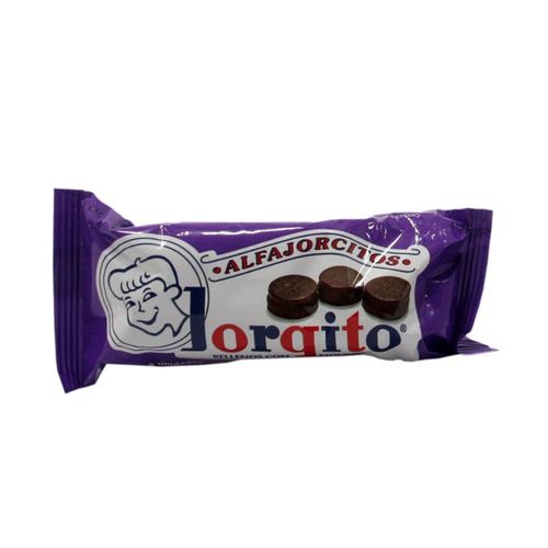 Alfajorcitos Jorgito Rellenos con Mousse de Chocolate x 6u
