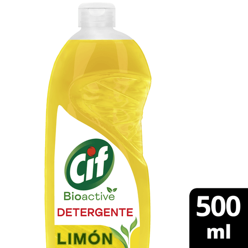 Detergente Cif Bioactive Limón 500Ml