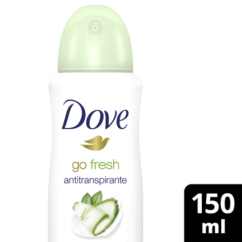 Desodorante Dove Aerosol Antitranspirante Pepino 72HS 150ML