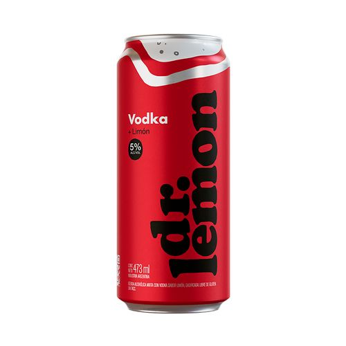 Dr Lemon Vodka en Lata 473ml