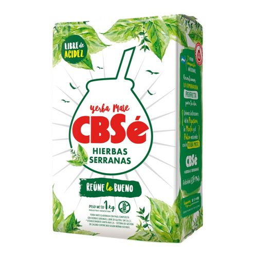 Yerba Mate CBSé Hierbas Serranas 1Kg