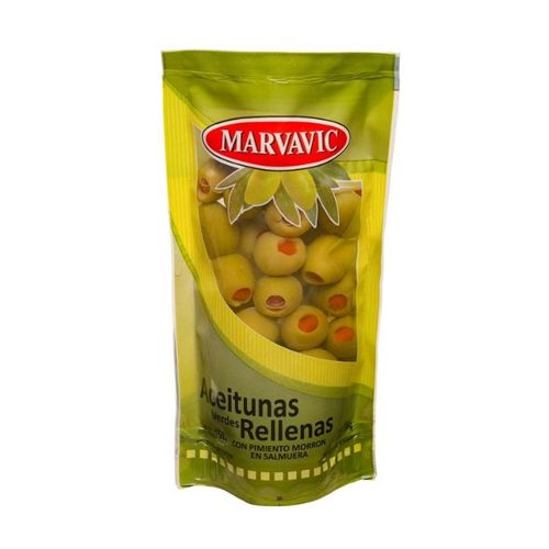 Aceitunas Marvavic Rellenas con Morrón 300cc
