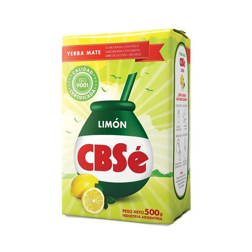 Yerba Mate CBSé Sabor a Limón 500g