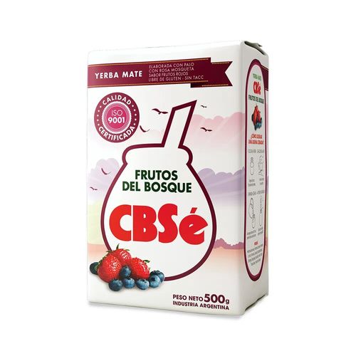 Yerba Mate CBSé Frutos del Bosque 500g