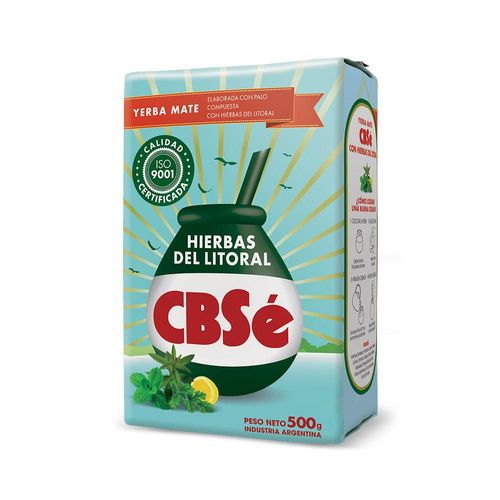 Yerba Mate CBSé Frutos del Litoral 500g
