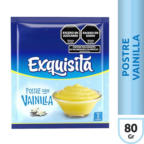 Postre Exquisita Vainilla 80g