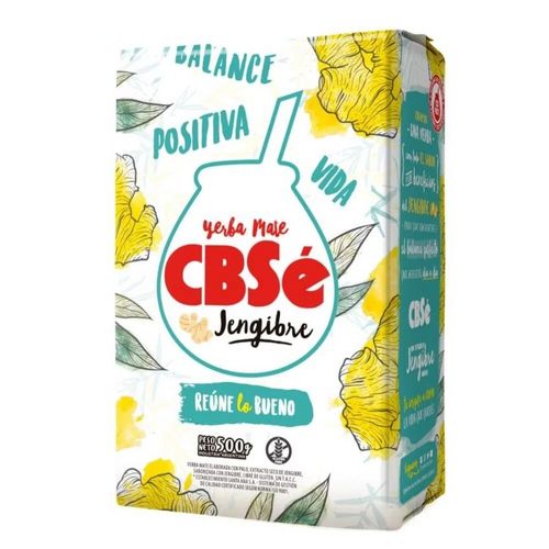 Yerba Mate CBSé Jengibre x 500g