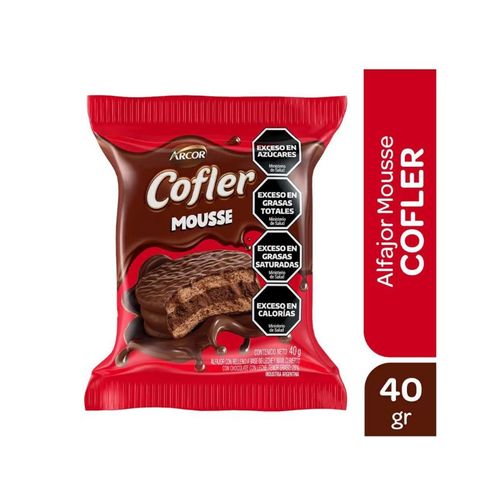 Alfajor Cofler Relleno Con Mousse 40g