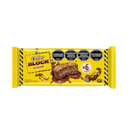 Alfajor Cofler Block x 6u