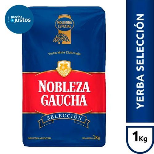 Yerba Mate Nobleza Gaucha Selección 1kg