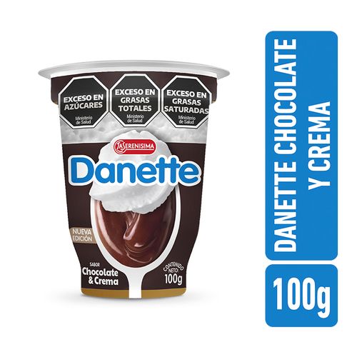 Postre Danette Copa Chocolate c/Crema 100g