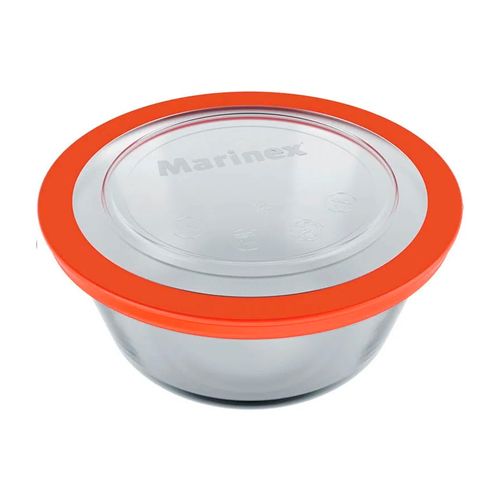 Recipiente Marinex Redondo Con Tapa 700Ml