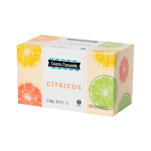 Infusión de Cítricos Cuarto Creciente x 20u