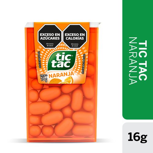 Pastillas Tic Tac Naranja 16g