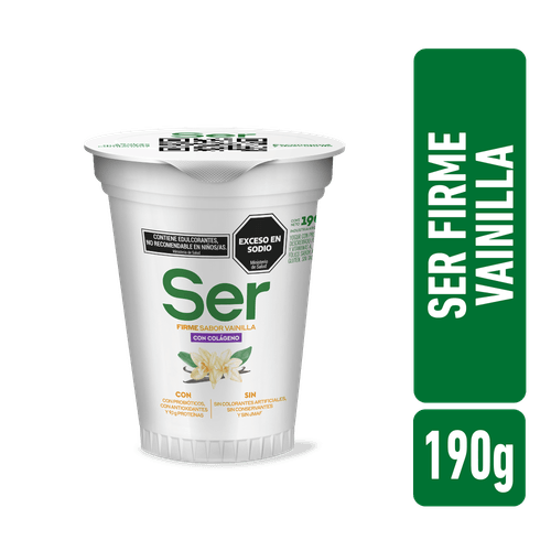 Yogur Ser Firme Vainilla 190g