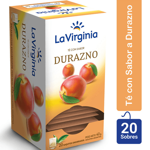 Té Con Durazno La Virginia x 20u