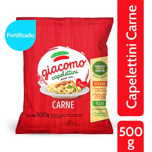 Capelettini Giacomo Carne 500g