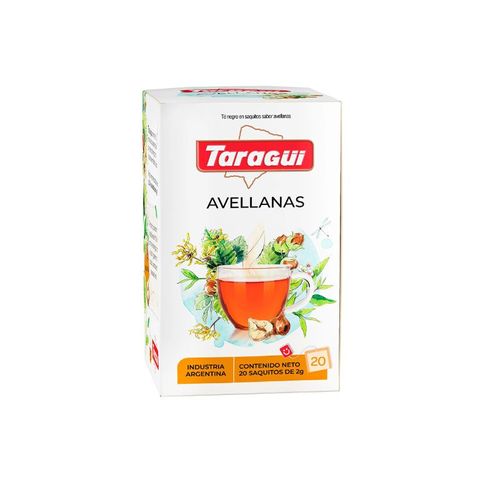 Té Taragui Sabor Avellanas x 20Un