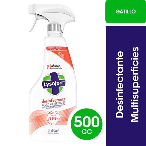 Limpiador Lysoform Desinfectante Multisuperficie 500Ml