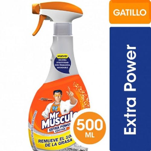 Limpiador Mr Musculo Cocina Extra Power Gatillo 500Ml