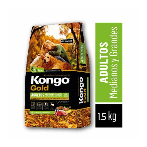 Kongo Gold Perros Medianos Y Grandes