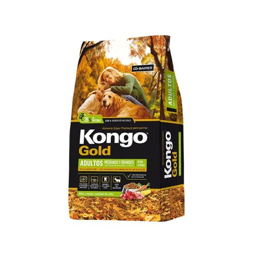 Alimento Kongo Gold Natural Para Perros 6Kg