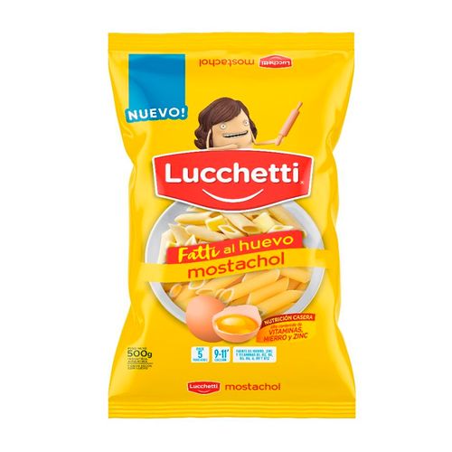 Mostachol Lucchetti Al Huevo Nº 51 500g