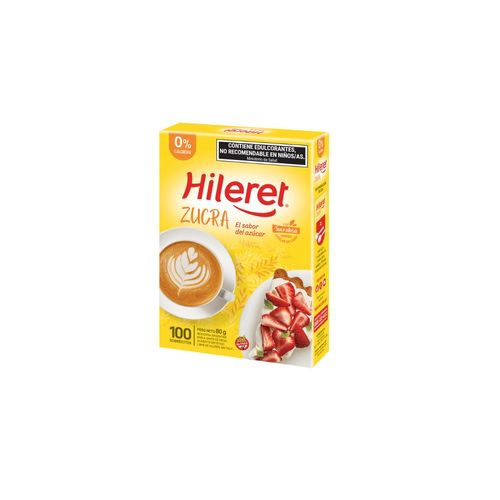 Edulcorante En Polvo Hileret Zucra Con Cuchara 100g