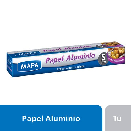 PAPEL ALUMINIO MAPA