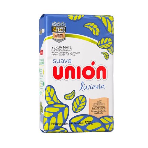 Yerba Mate Unión Liviana 500g