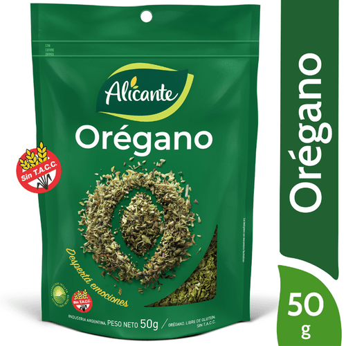 Orégano Alicante Sin Tacc 50g