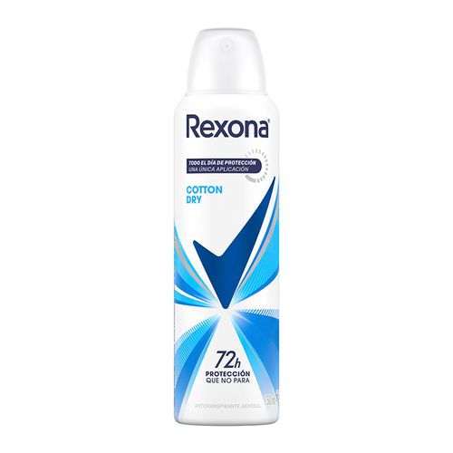 Desodorante Rexona Woman Aerosol Antitranspirante Cotton Dry 150ML