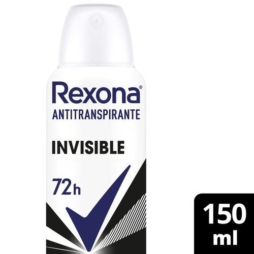 Desodorante Rexona Woman Aerosol Antitranspirante Invisible 150ML