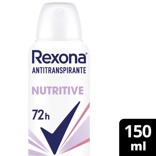 Desodorante Rexona Woman Antitranspirante Aerosol Nutritive 150ML