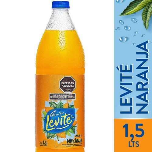 Agua Saborizada Levité Sin Gas Naranja 1.5L