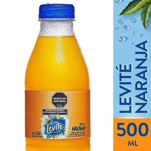 Agua Saborizada Levité Naranja 500ml