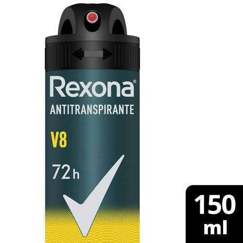 Desodorante Rexona Men Aerosol Antitranspirante V8 150ML