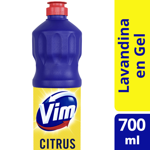 Lavandina Vim Gel Citrus 700Ml